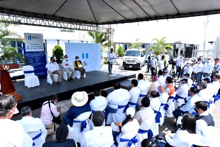 Inauguran hospital para atender pacientes con COVID-19 en Escuintla, 20200902 JKM 8416 (50300399447)