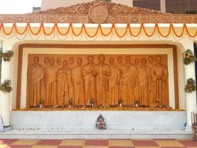 Inauguration of Relievo of Sri Ramakrishna's Monastic Disciples- Baranagar Mission