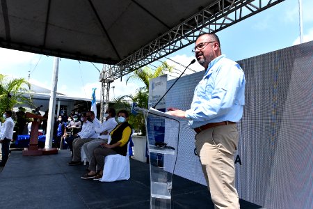 Inauguran hospital para atender pacientes con COVID-19 en Escuintla, 20200902 JKM 8386 (50300399947)