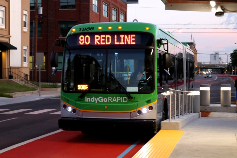 IndyGo Red Line opening 05