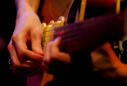 Ingrid Laubrock Quintet 9 maart 2013 BIM - Mary Halvorson (50972639677)