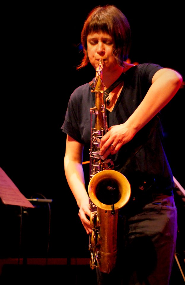Ingrid Laubrock Quintet 9 maart 2013 BIM Amsterdam - Ingrid Laubrock (50971821343)