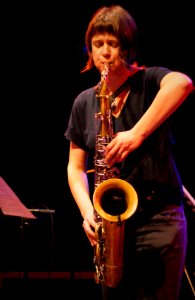 Ingrid Laubrock Quintet 9 maart 2013 BIM Amsterdam - Ingrid Laubrock (50971821343)