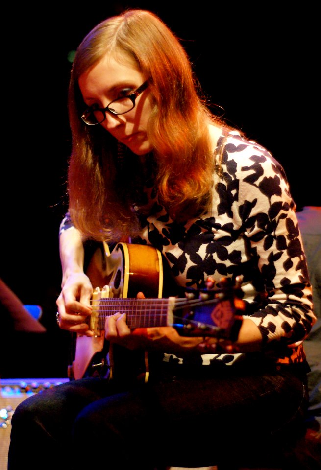 Ingrid Laubrock Quintet 9 maart 2013 BIM - Mary Halvorson (50972512516)