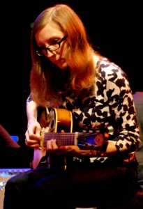 Ingrid Laubrock Quintet 9 maart 2013 BIM - Mary Halvorson (50972512516)