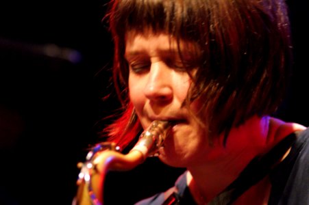 Ingrid Laubrock Quintet 9 maart 2013 BIM Amsterdam - Ingrid Laubrock (50971820623)