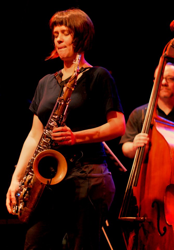 Ingrid Laubrock Quintet 9 maart 2013 BIM Amsterdam - Ingrid Laubrock (50972618197)
