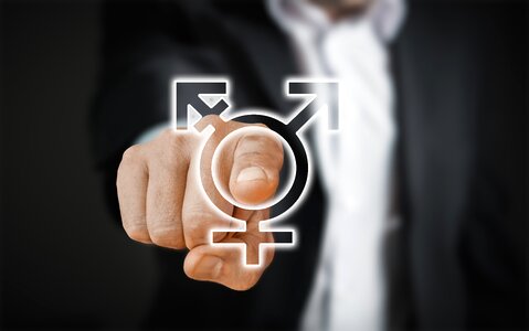 Intersex gender role photo