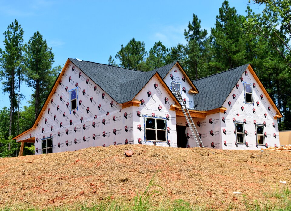 Construction house new