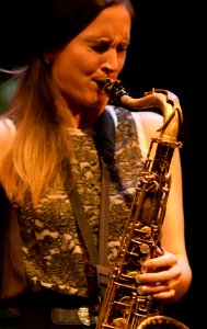 Jeremey Pelt Quintet, BIM huis Amsterdam 24 october 2013 - Roxy Coss (51142403703)