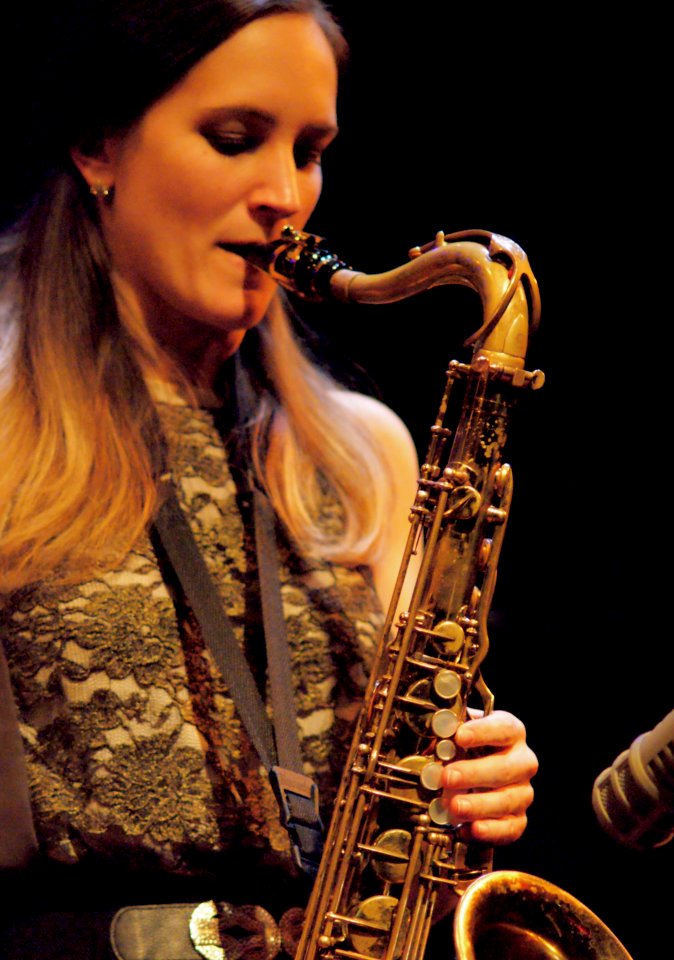 Jeremey Pelt Quintet, BIM huis Amsterdam 24 october 2013 - Roxy Coss (51142404303)