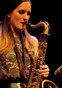 Jeremey Pelt Quintet, BIM huis Amsterdam 24 october 2013 - Roxy Coss (51142404303)