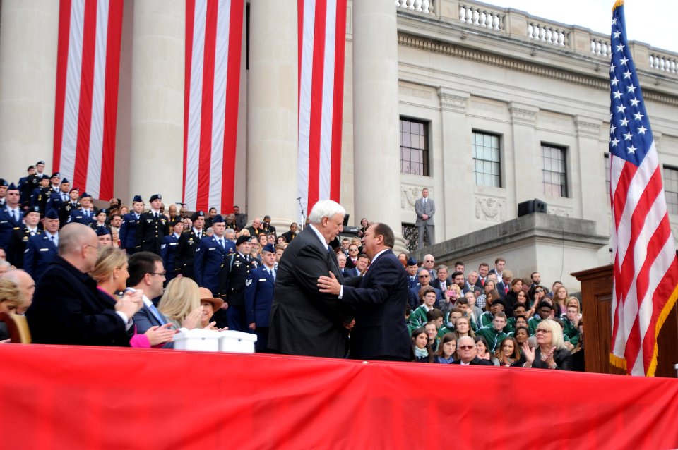 Jim Justice West Virginia Gubernatorial Inauguration 2017 (32409677515)