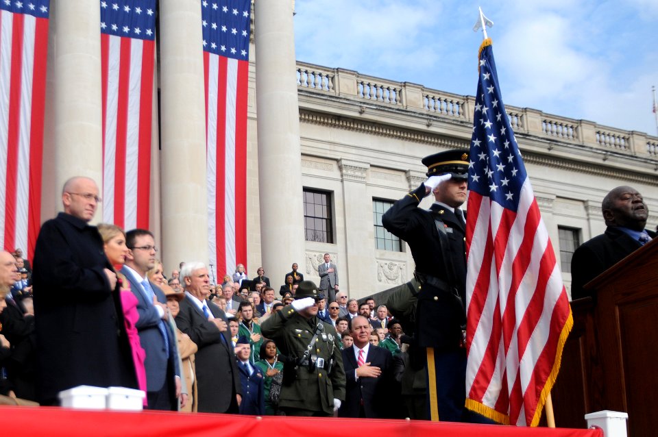 Jim Justice West Virginia Gubernatorial Inauguration 2017 (32370401506)