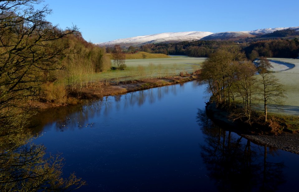John Ruskin's View, River Lune, Kirkby Lonsdale, Yorkshire (24424615535)