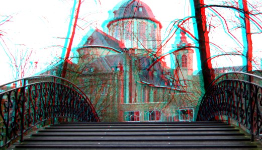 Kruidtuin Basilica of Our Lady of Hanswijk Mechelen 3D (38624912395)