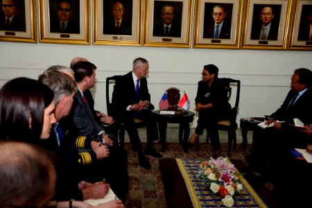 Kunjungan Menteri Pertahanan AS James N. Mattis ke Indonesia (39838056162)