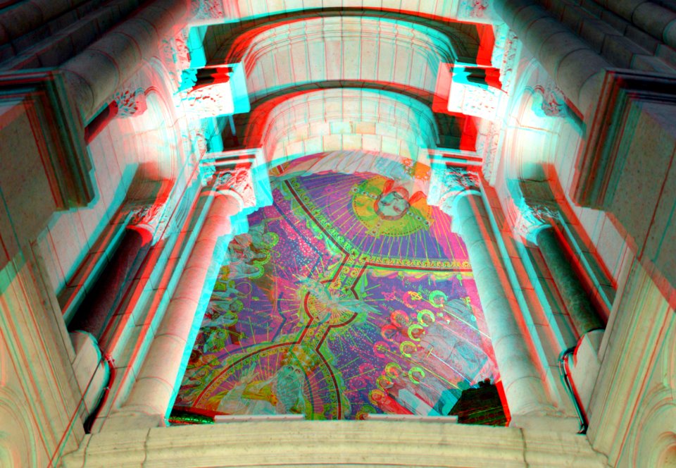 La Basilique Sacre Coeur Paris 3D (14864806178)