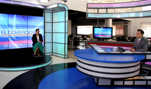La Ministra de Gobierno, María Paula Romo, durante la entrevista en TVC Televicentro. Programa El Comercio Tv, Quito, 27.10.2020 (50538981142)