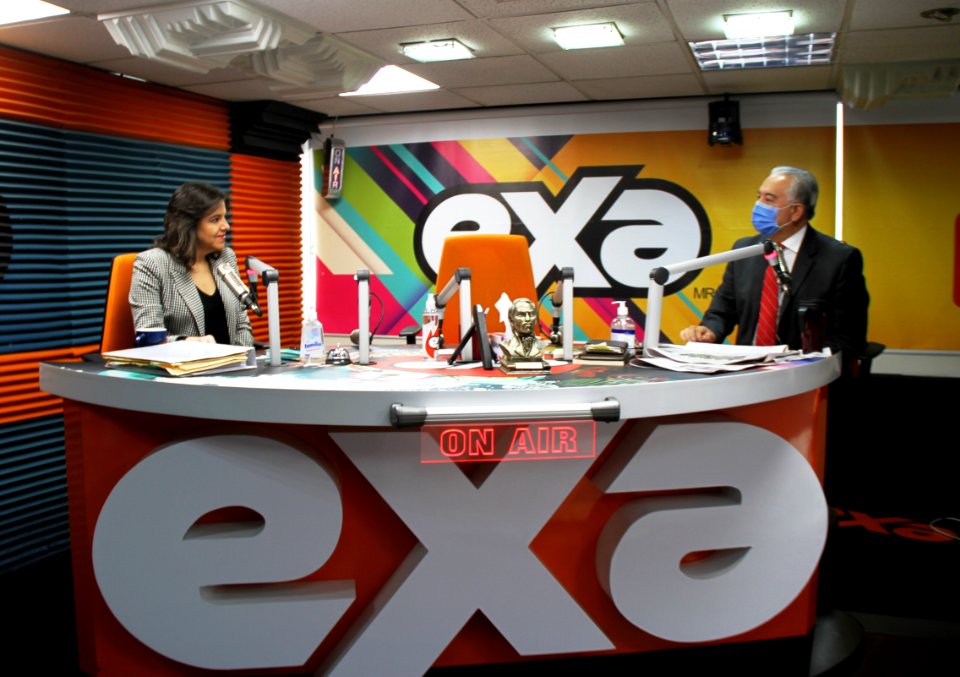 La Ministra de Gobierno, María Paula Romo, durante la entrevista en Radio Democracia. 29.10.2020 (50544742132)