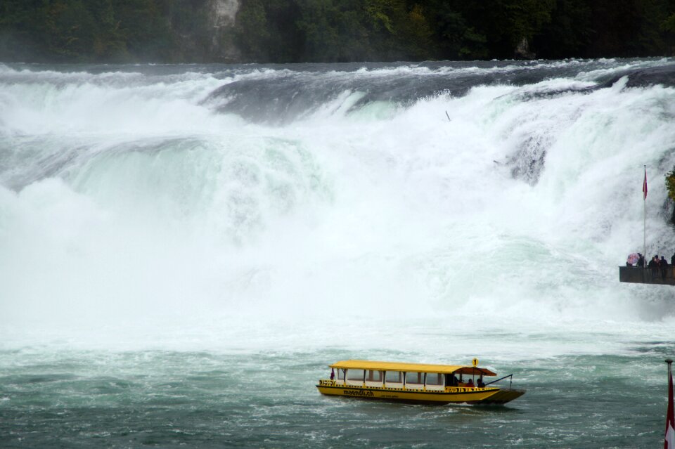 Schaffhausen waterfall water