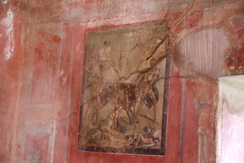 Pompeii Ruins Fresco (48442676796)