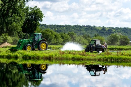 Pond work at Gavins Point NFH (48366259816)