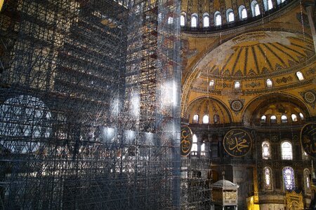 The holy spirit cami minaret photo