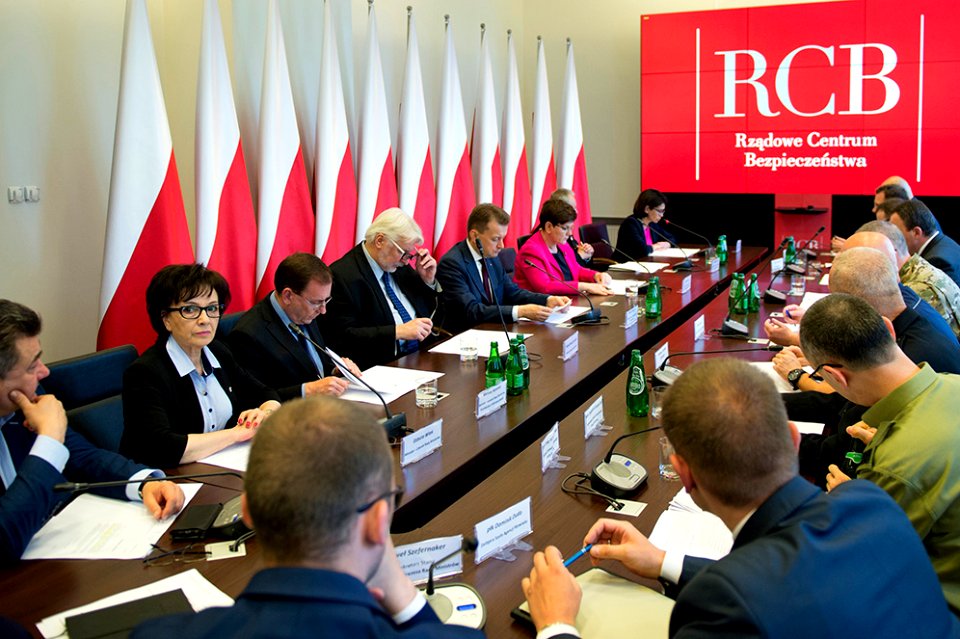 Posiedzenie Rządowego Zespołu Zarządzania Kryzysowego (2)