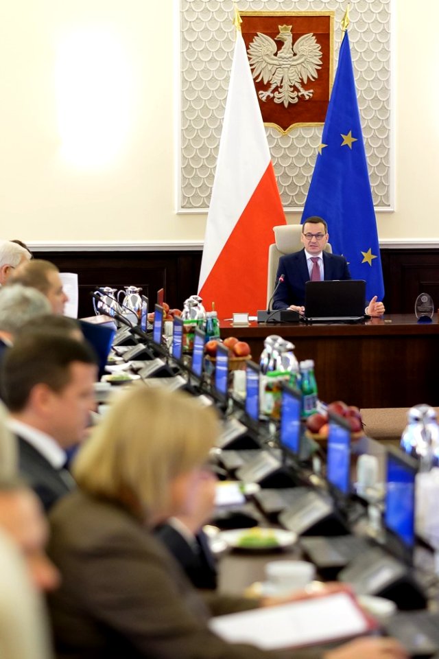 Posiedzenie Rady Ministrów