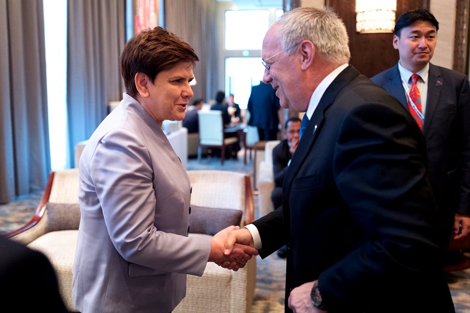 Premier Beata Szydło na szczycie ASEM11 (28238961071)