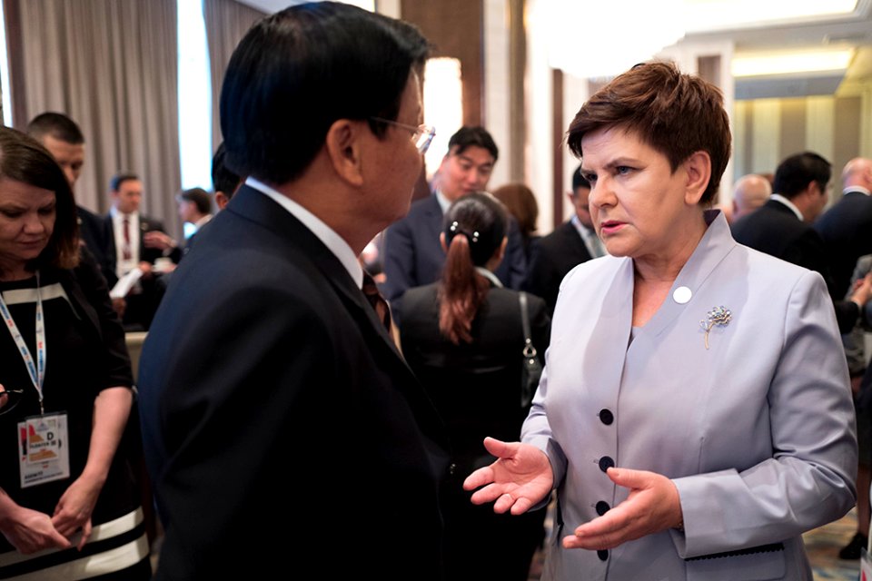 Premier Beata Szydło na szczycie ASEM11 (28238960851)