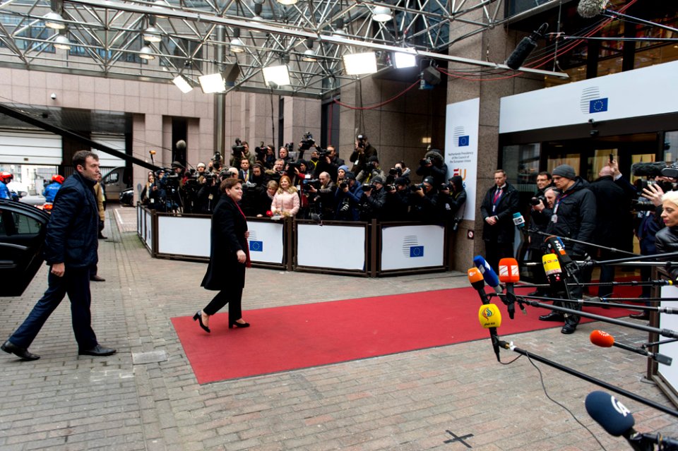 Premier Beata Szydło na szczycie Rady Europejskiej (24741306239)