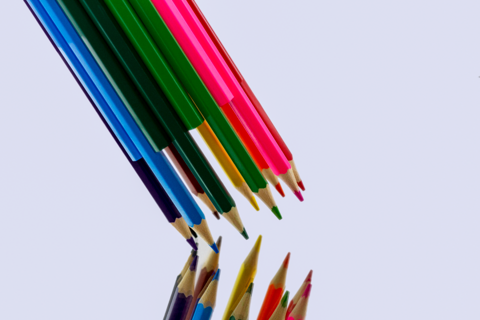 Creativity school wooden pegs