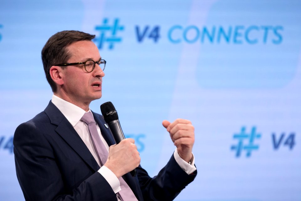 Premier Mateusz Morawiecki na szczycie premierów Grupy Wyszehradzkiej (39201982904)