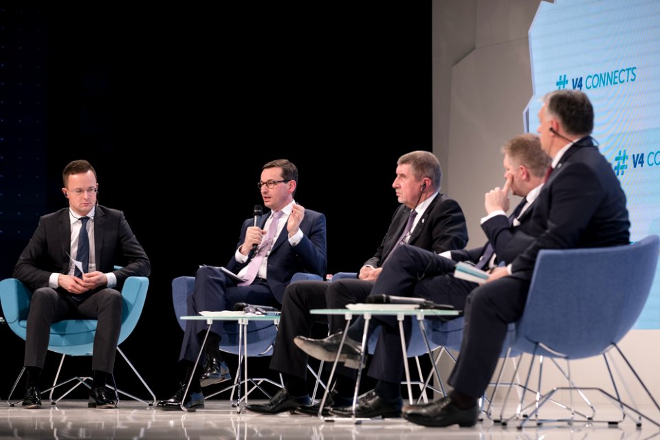 Premier Mateusz Morawiecki na szczycie premierów Grupy Wyszehradzkiej (25040916247)