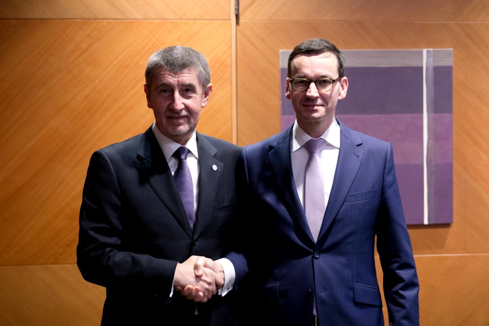 Premier Mateusz Morawiecki na szczycie premierów Grupy Wyszehradzkiej (28132472849)