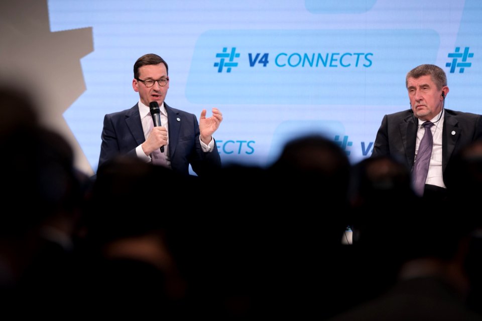 Premier Mateusz Morawiecki na szczycie premierów Grupy Wyszehradzkiej (26039573588)