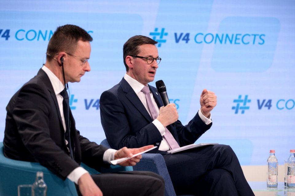 Premier Mateusz Morawiecki na szczycie premierów Grupy Wyszehradzkiej (39912470671)