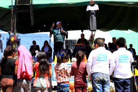 Presidencia de Guatemala - Alejandro Giammattei en Quetzaltengo Feb 2020 05