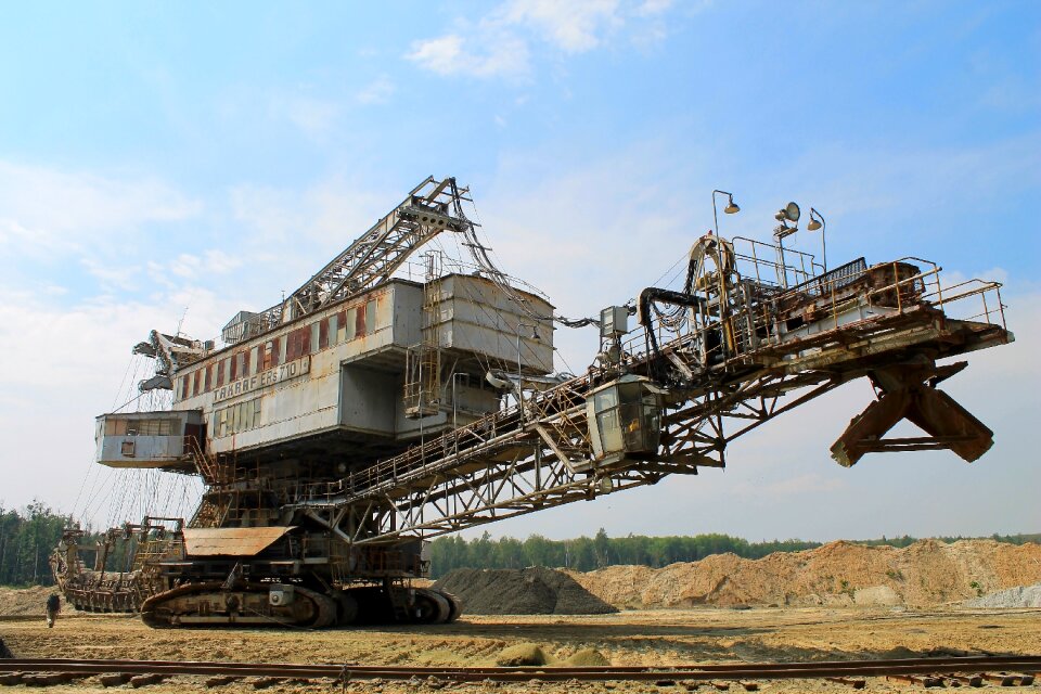 Absetzer resurrection quarry mining excavator