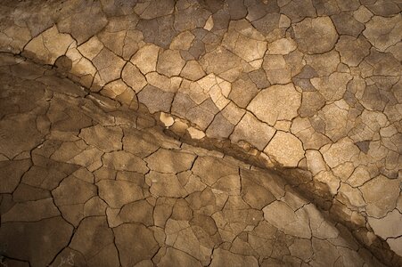 Desert earth drought