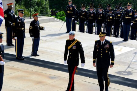 Prince Harry visits Arlington National Cemetery (9721390444)