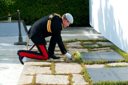 Prince Harry visits Arlington National Cemetery (9718165025)