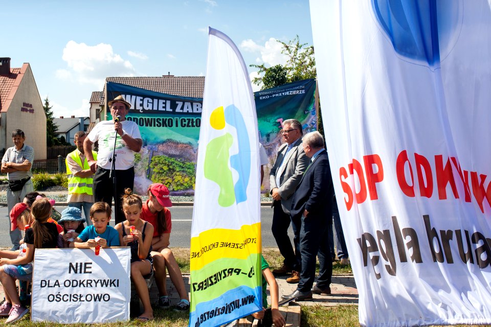 Protest pod KWB Konin w Kleczewie -13.08.2019- (48534552826)