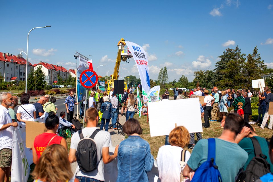 Protest pod KWB Konin w Kleczewie -13.08.2019- (48534554391)