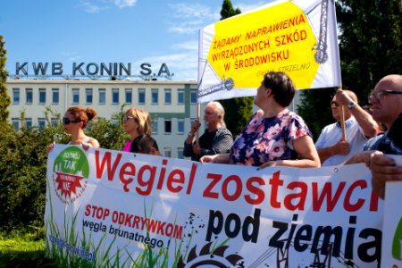 Protest pod KWB Konin w Kleczewie -13.08.2019- (48534557441) photo