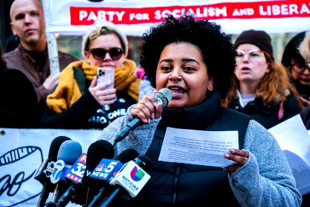 Qudsiyyah Shariyf Program Coordinator Chicago Abortion Fund Pro-Choice Rally and Press Conference Chicago Illinois 3-4-20 5626 (49620712138)