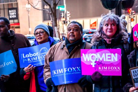 Rally to Re-Elect Kim Foxx Cook County State's Attorney Chicago Illinois 2-19-20 5428 (49564256501)