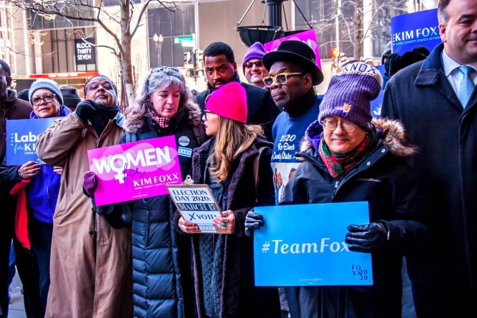 Rally to Re-Elect Kim Foxx Cook County State's Attorney Chicago Illinois 2-19-20 5427 (49563754783)